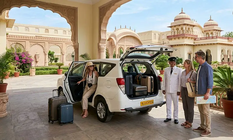 Voiture avec chauffeur en Inde