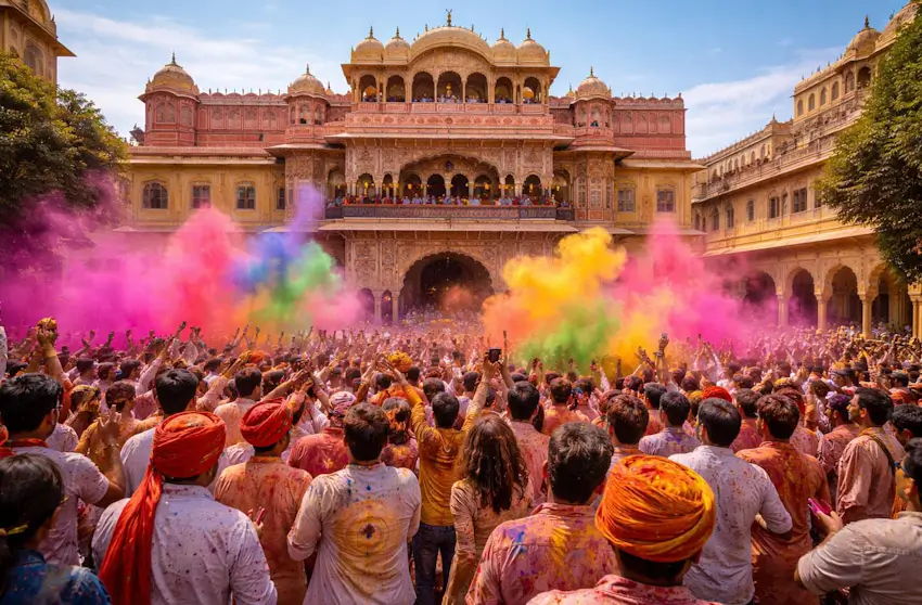 Triangle d’Or & Festival Holi en Inde