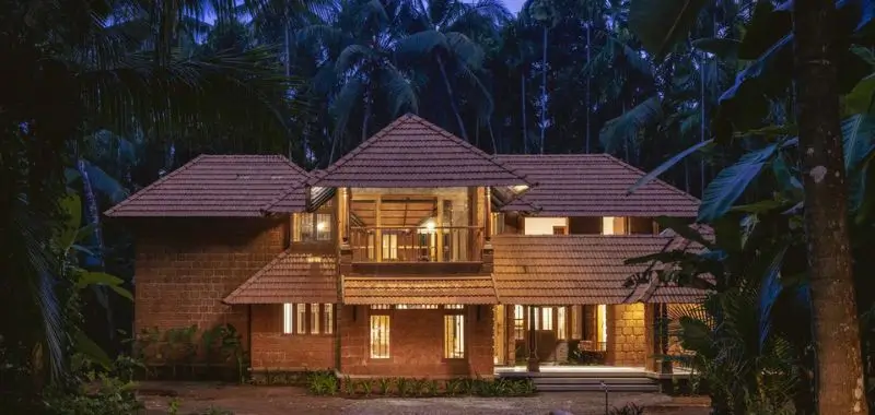 Kerala et Tamil Nadu : maisons traditionnelles et propriétés au cœur de la nature